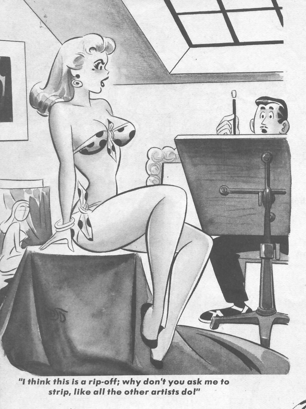 Dan De Carlo Erotic Art #19081909