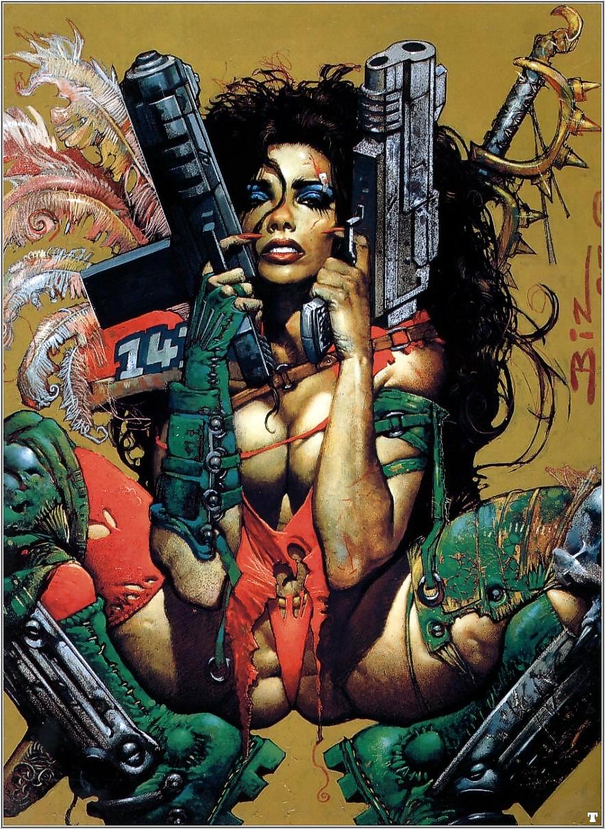 Sexy Black Women.. Warriors, Sci-fi, & Super Chicks 41 #15031142