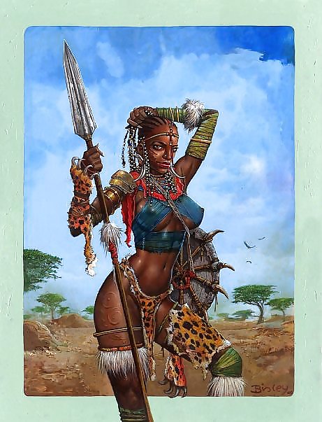 Sexy Black Women.. Warriors, Sci-fi, & Super Chicks 41 #15031150