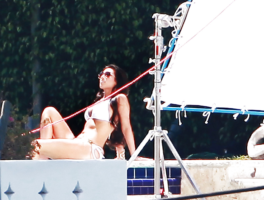 Kim Kardashian Candids Bikini à Miami #2105410