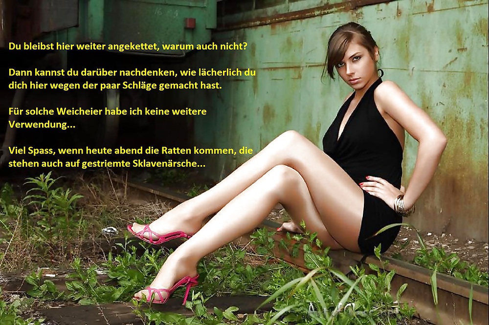 Femdom captions german cruel edition #16022202