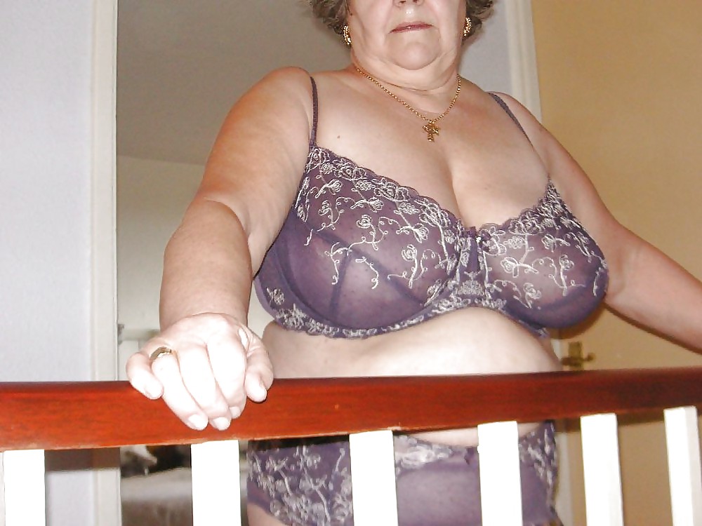 Granny mature Bras Big  Tits #22478386