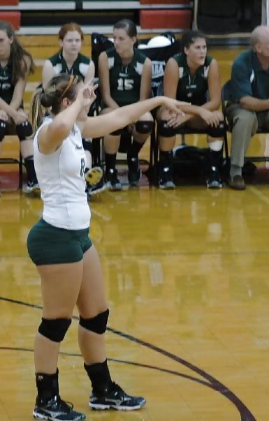 Volleyball Spandex Teenager Arsch Shorts Sport #18321101