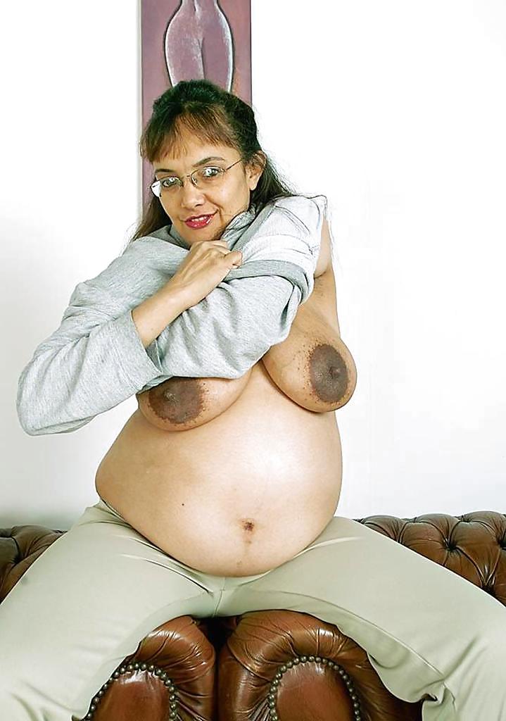 Pregnant Lady With Glasses #9631897