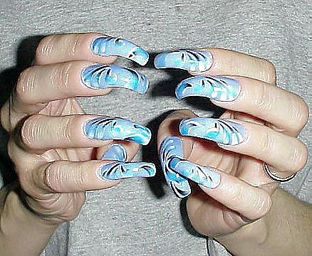 Chicas blancas con uñas largas y uñas de los pies parte 2
 #16560506