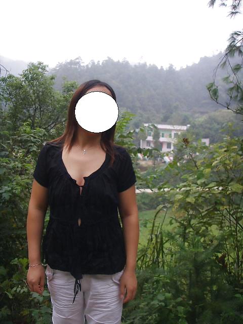 Chinese mature woman exposure outdoor #3804853