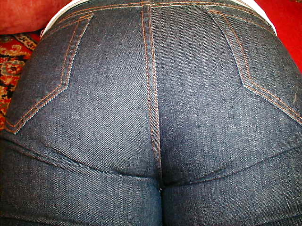 Wifes lovely ass in jeans #15156786