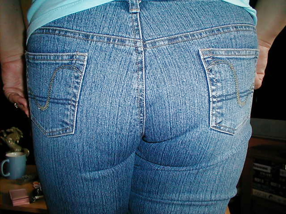 Wifes lovely ass in jeans #15156803