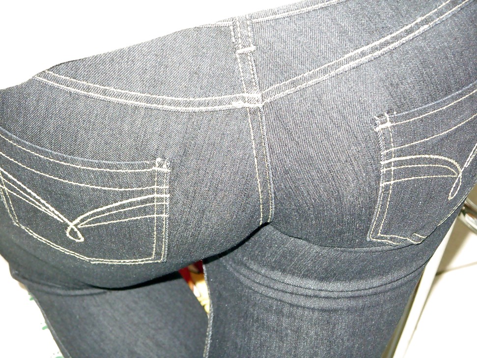 Wifes lovely ass in jeans #15156847