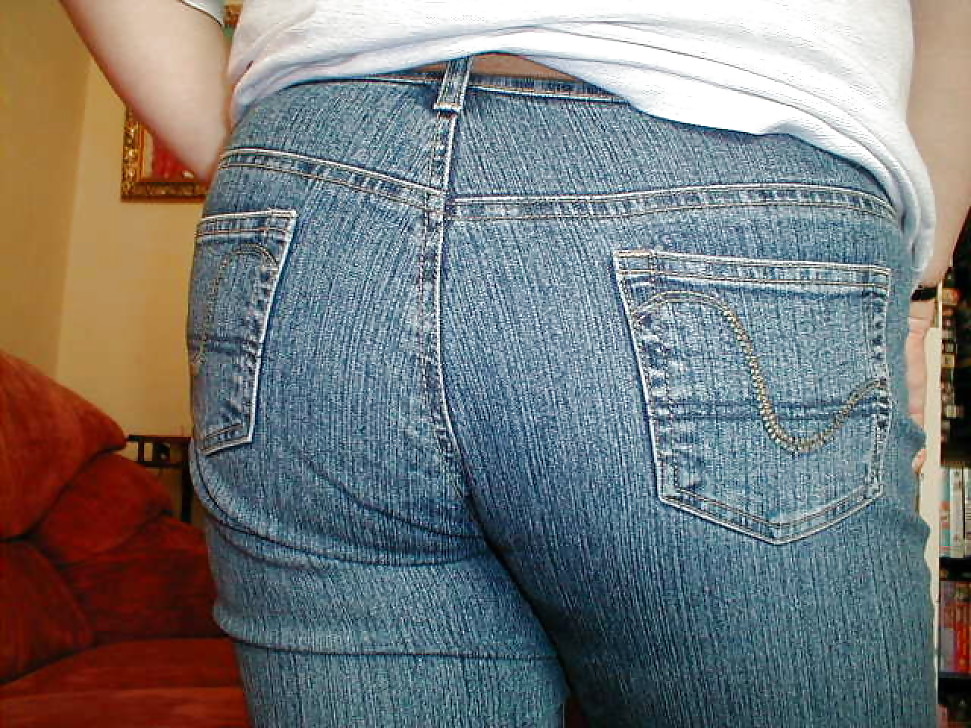 Wifes lovely ass in jeans #15156870