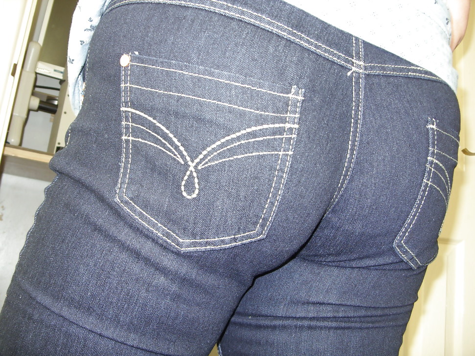 Wifes lovely ass in jeans #15156935