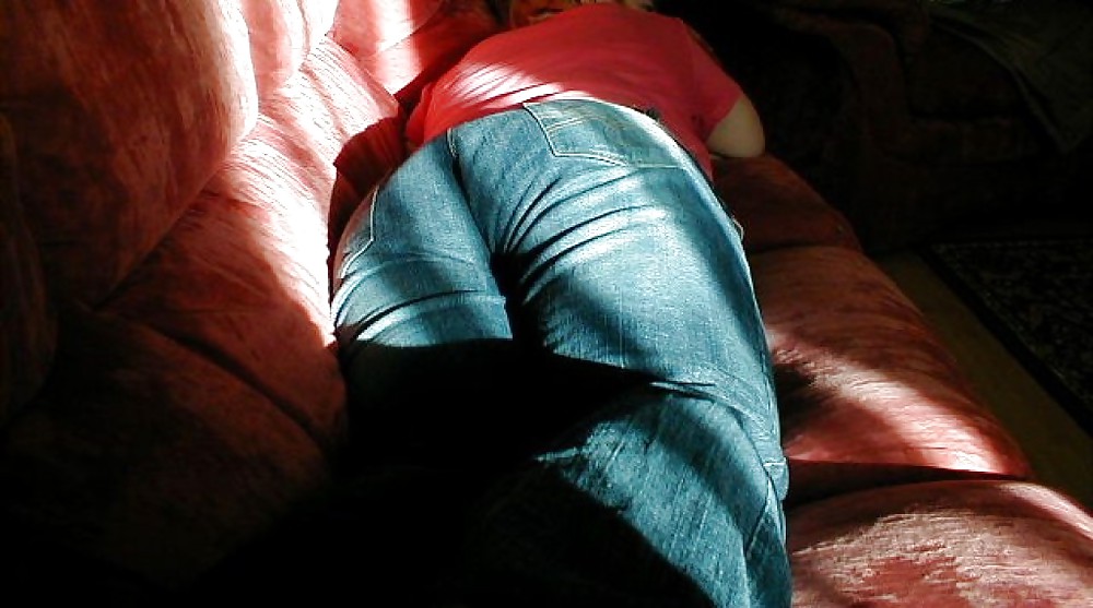 Wifes lovely ass in jeans #15156987