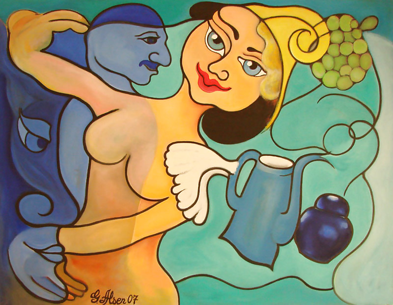 Painted EroPorn Art work 55 - Gurli Alsen #9654573