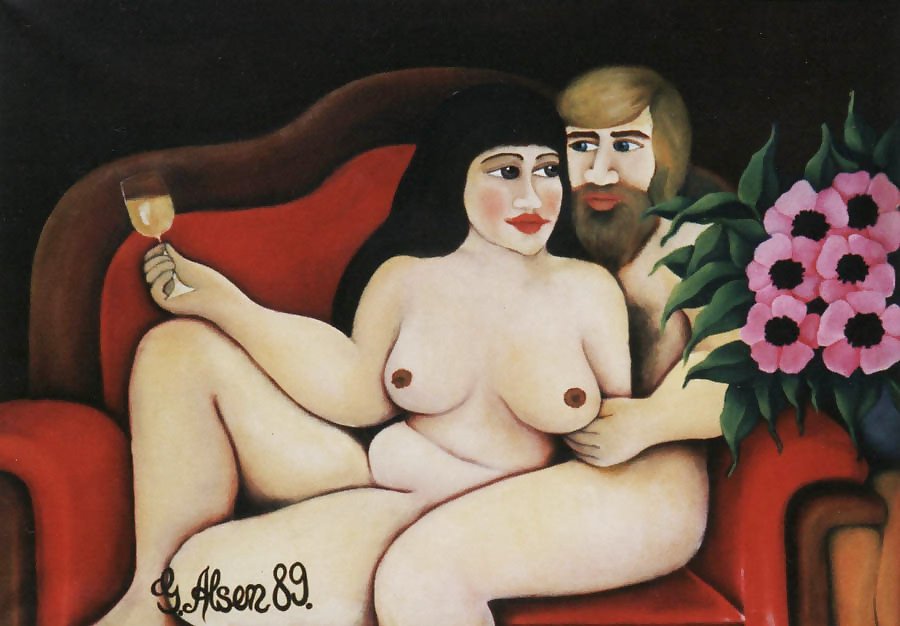 Painted EroPorn Art work 55 - Gurli Alsen #9654582