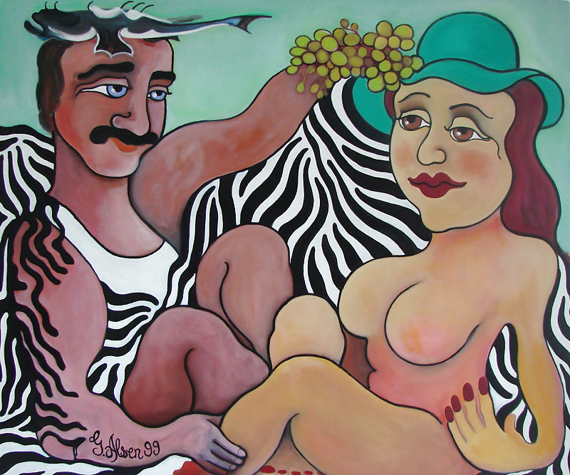 Painted EroPorn Art work 55 - Gurli Alsen #9654593