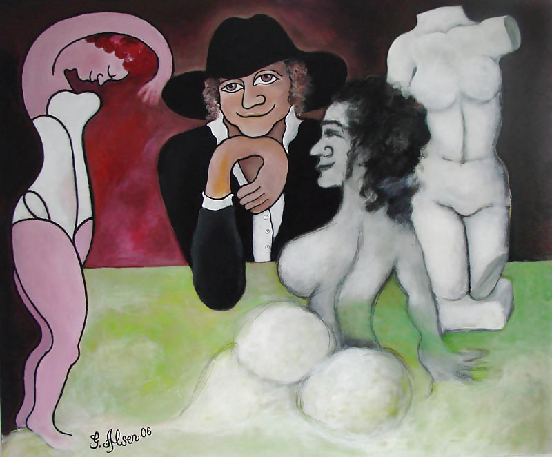 Painted EroPorn Art work 55 - Gurli Alsen #9654665