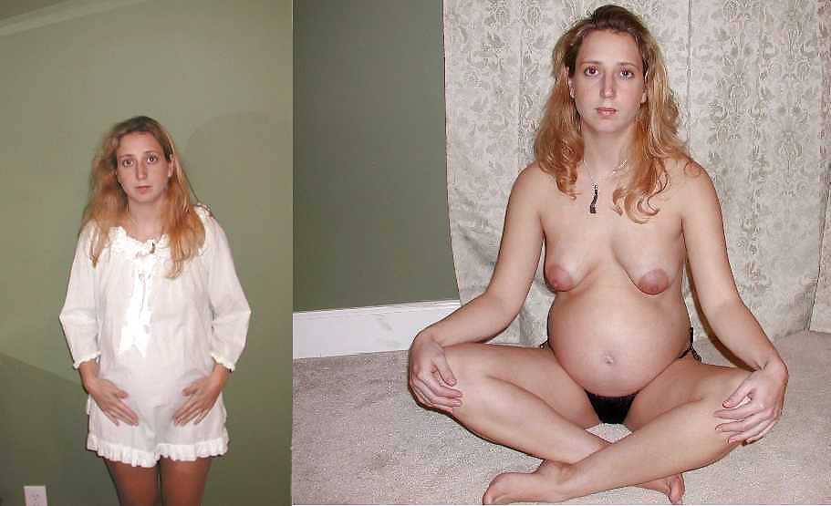 Pregnant Amateurs - Dressed & Undressed 4 #6570108