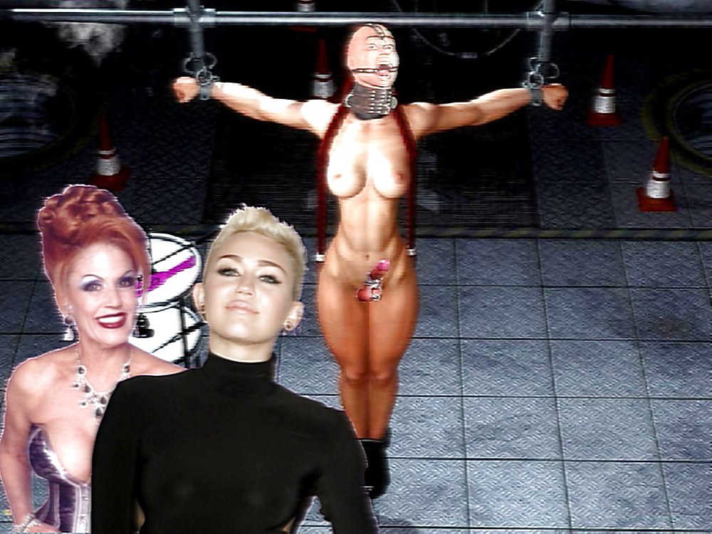 Miley and Antoniette Femdoms with Slaves  #18537529
