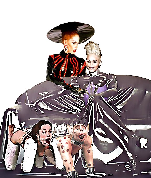 Miley and antoniette femdoms with slaves 
 #18537547