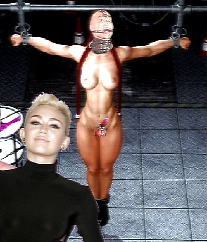 Miley and Antoniette Femdoms with Slaves  #18537717