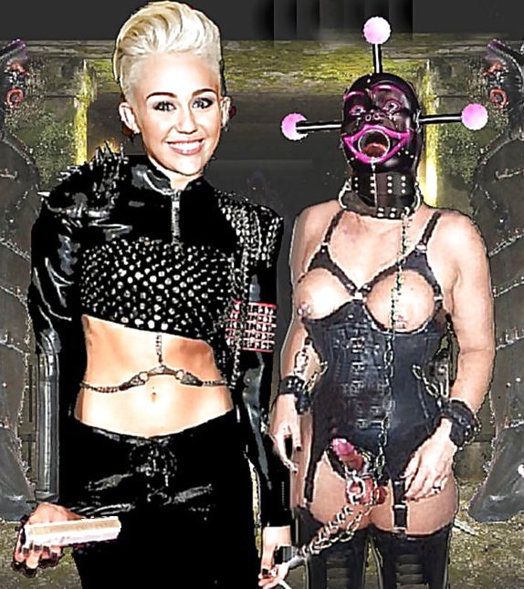 Miley and Antoniette Femdoms with Slaves  #18537794