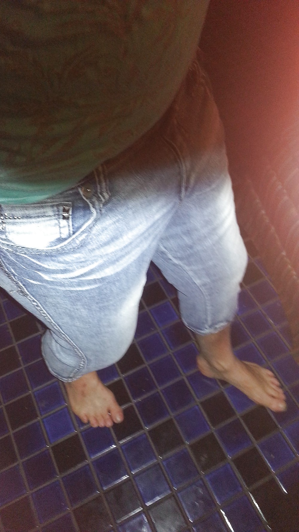 Dressed in Exs Capris and Panties #15095747