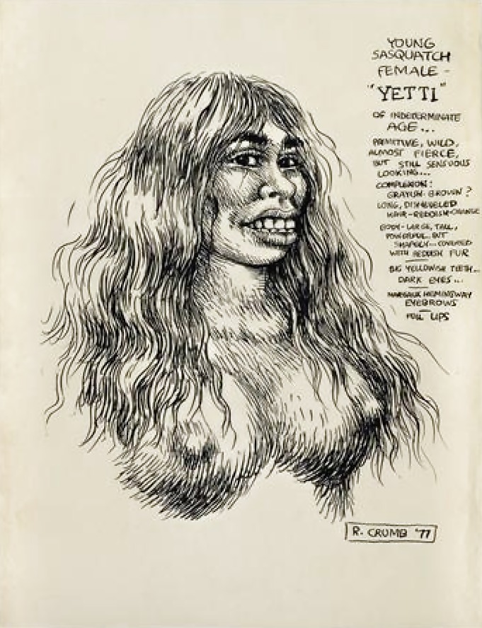 Yetti & whiteman - robert crumb #19438361