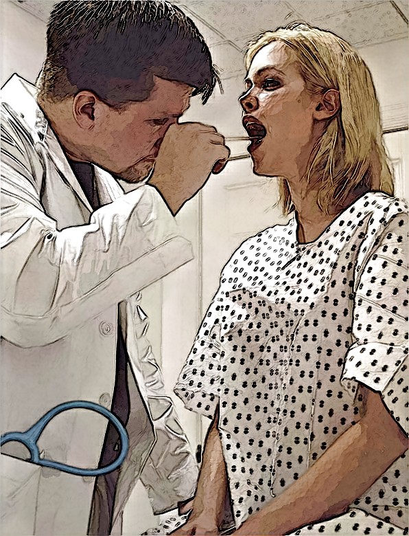 Maedchen beim Frauenarzt - Photoshop Art #4838880