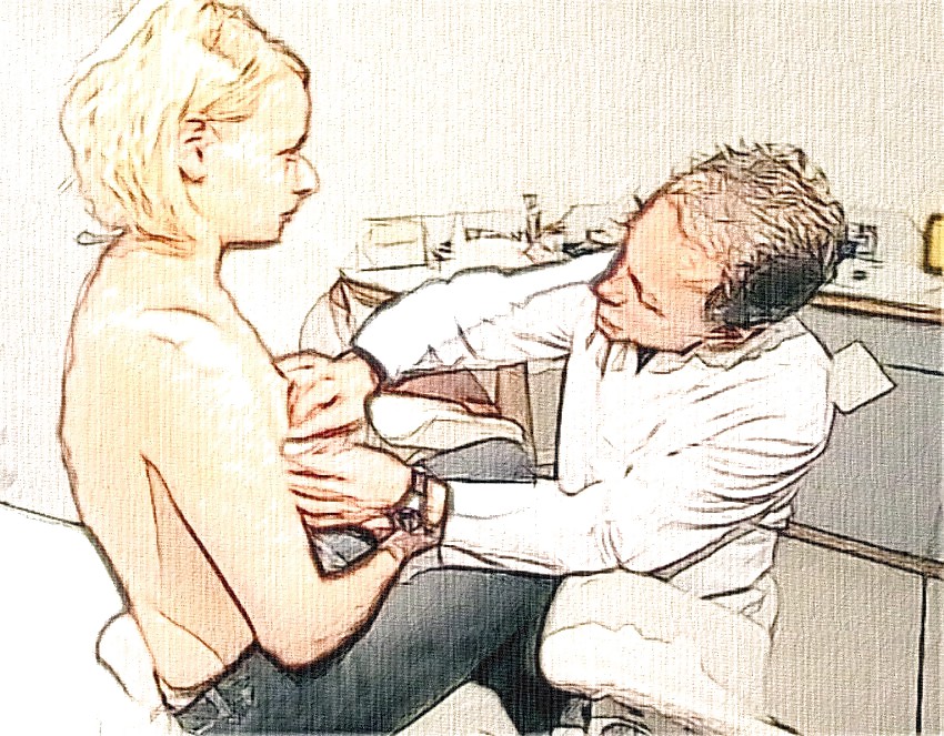 Maedchen beim Frauenarzt - Photoshop Art #4838927