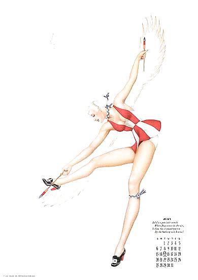 Erotic Calendar 3  -  Vargas Pin-ups 1941 #7163935