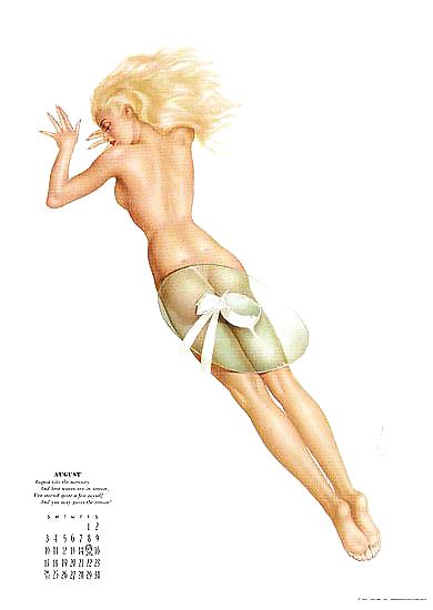 Erotic Calendar 3  -  Vargas Pin-ups 1941 #7163963