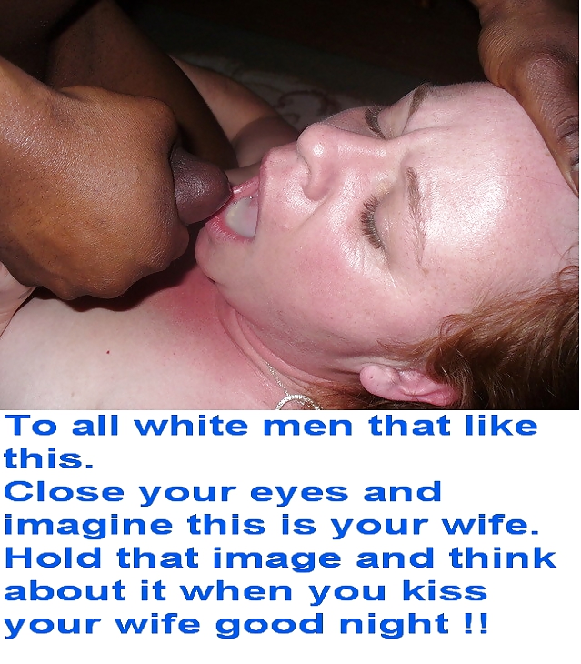 White wives getting facial interracial #7608102
