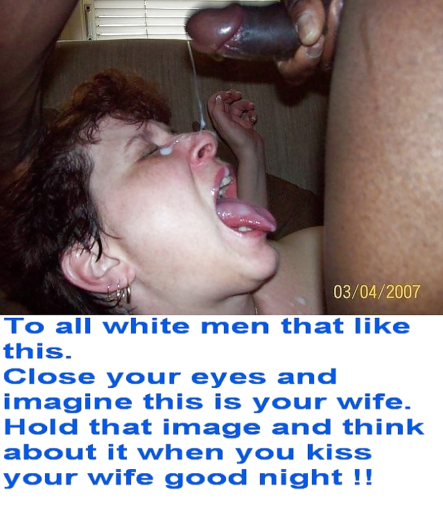 White wives getting facial interracial #7608197