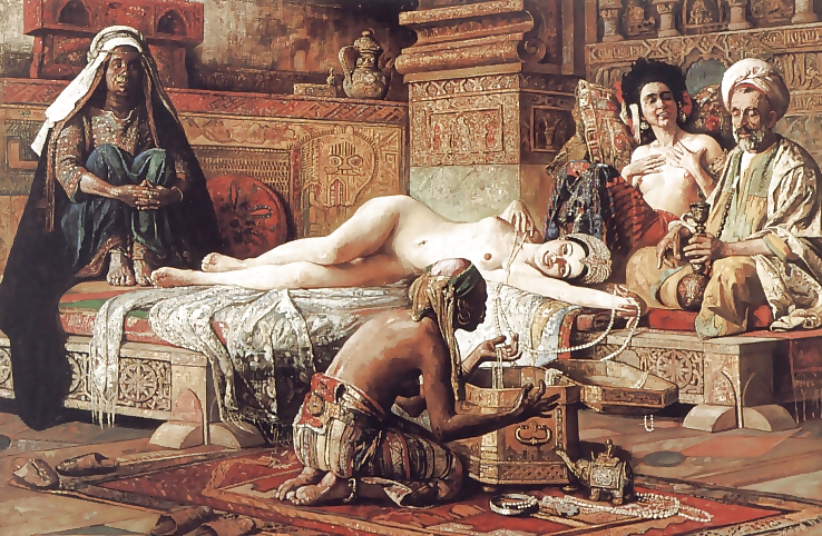 Thematic Painted Ero Art 2 - Harem and Odalisques (2) #9215709