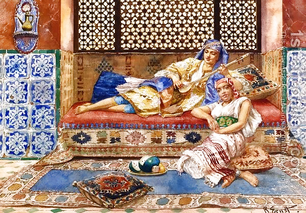Thematic Painted Ero Art 2 - Harem and Odalisques (2) #9215713