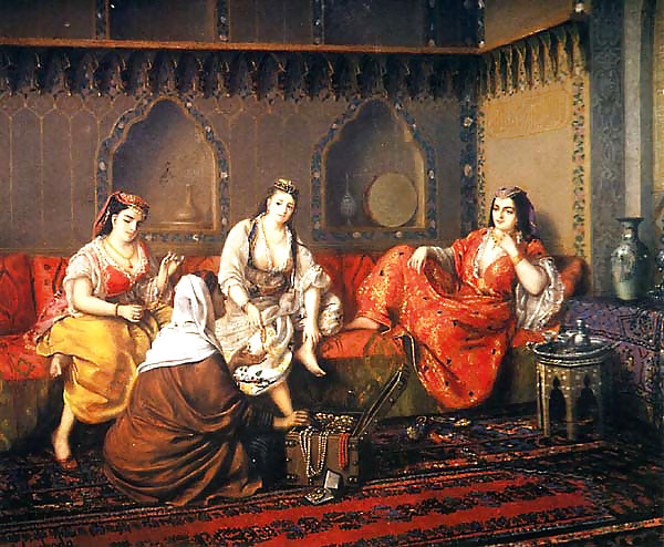 Themen Gemalt Ero Kunst 2 - Harem Und Odalisques (2) #9215789