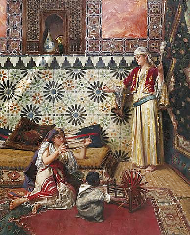 Thematic Painted Ero Art 2 - Harem and Odalisques (2) #9215795