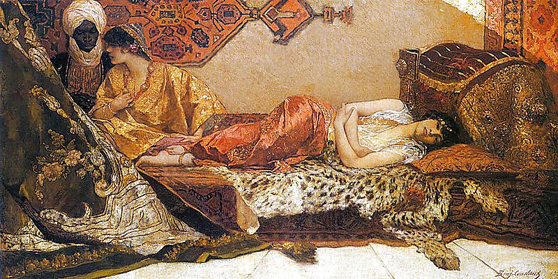 Thematic Painted Ero Art 2 - Harem and Odalisques (2) #9215817