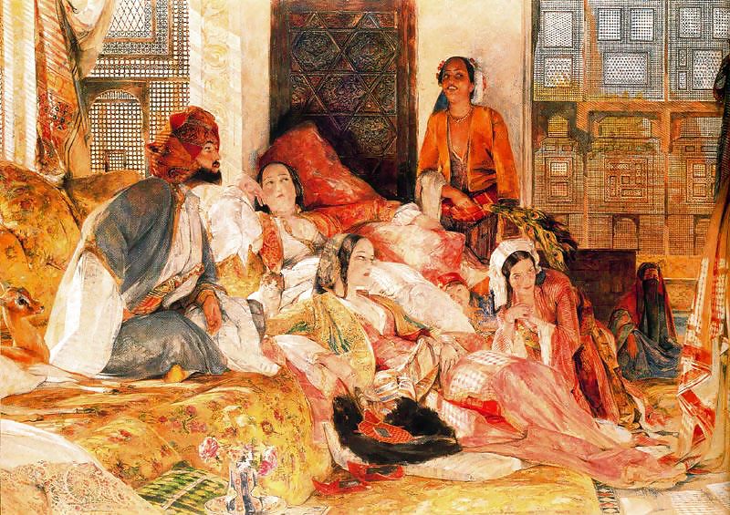 Themen Gemalt Ero Kunst 2 - Harem Und Odalisques (2) #9215834