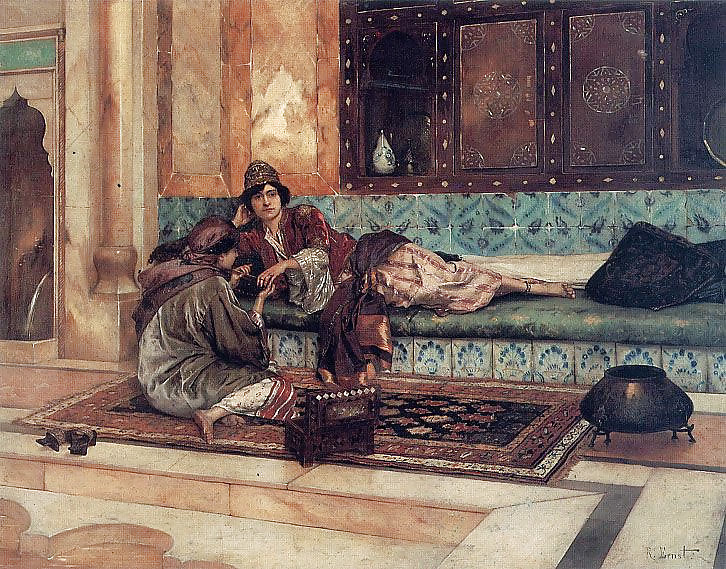 Thematic Painted Ero Art 2 - Harem and Odalisques (2) #9215849