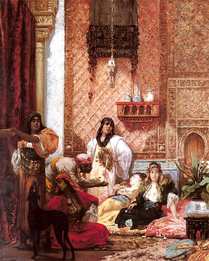 Thematic Painted Ero Art 2 - Harem and Odalisques (2) #9215917