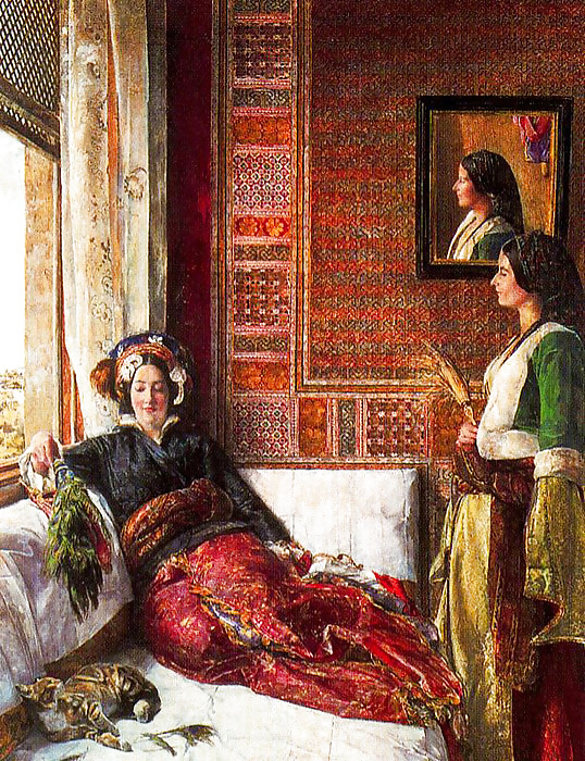 Themen Gemalt Ero Kunst 2 - Harem Und Odalisques (2) #9215998