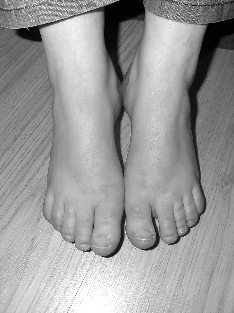 Cute little feet of a friend #15324858
