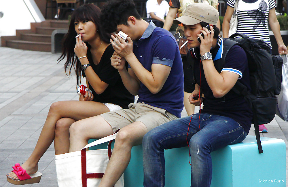 Fumeur 011 - Candids Asiatiques (surtout Japonais) #14629565