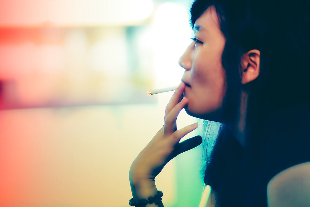 Smoking 011 - Asian Candids (Mostly Japanese) #14629677