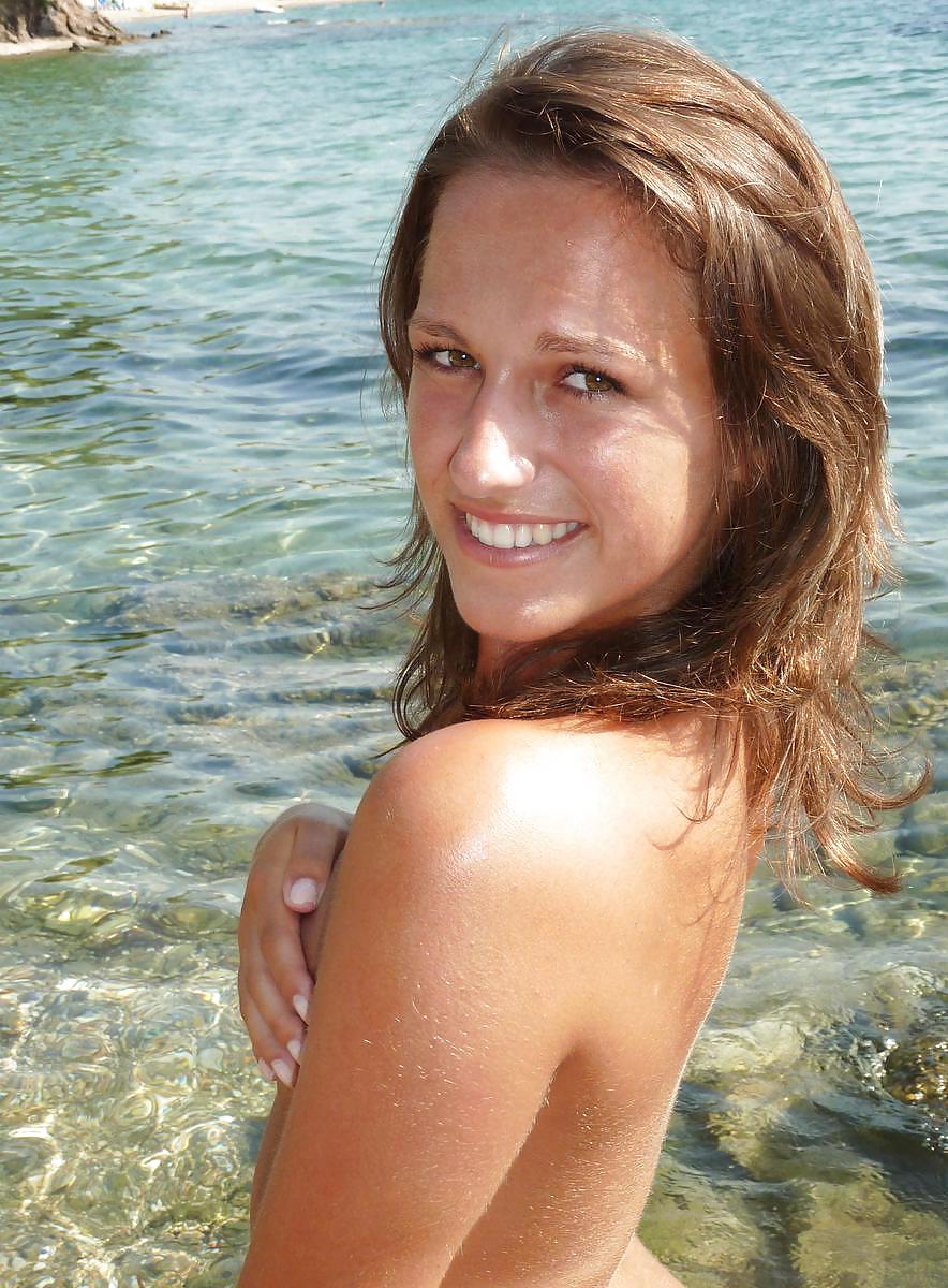Having a good time at the beach #17113804