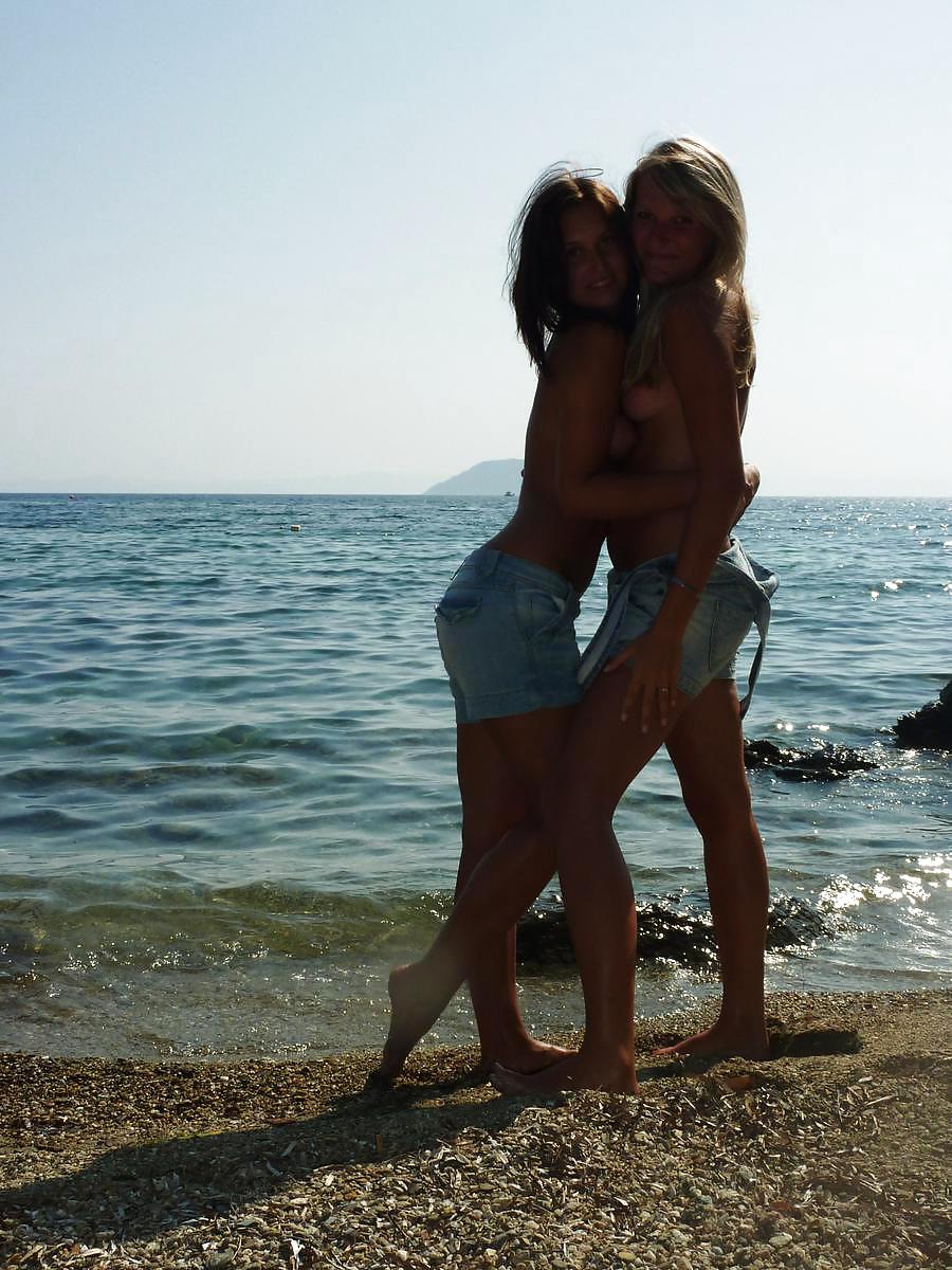 Having a good time at the beach #17113909