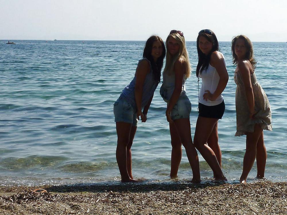 Having a good time at the beach #17113919