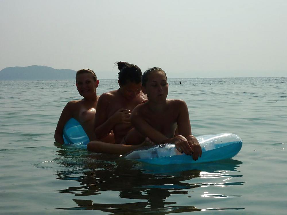 Having a good time at the beach #17113943