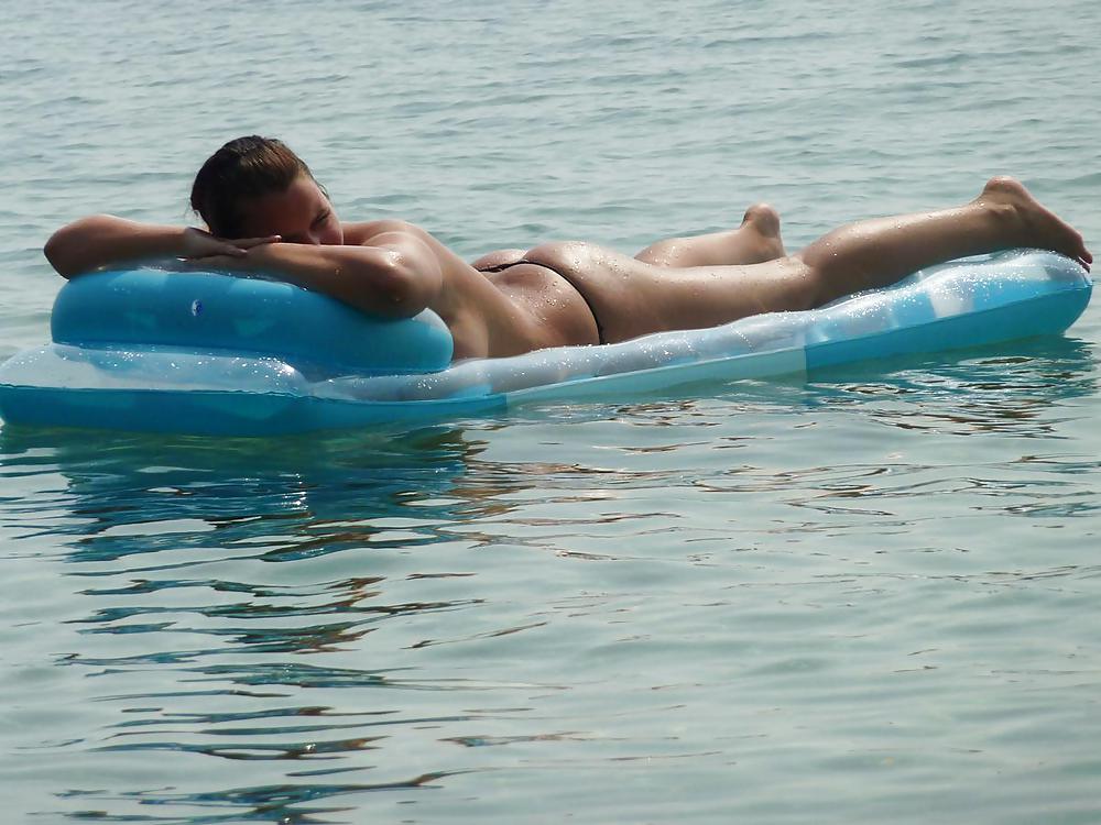 Having a good time at the beach #17113973